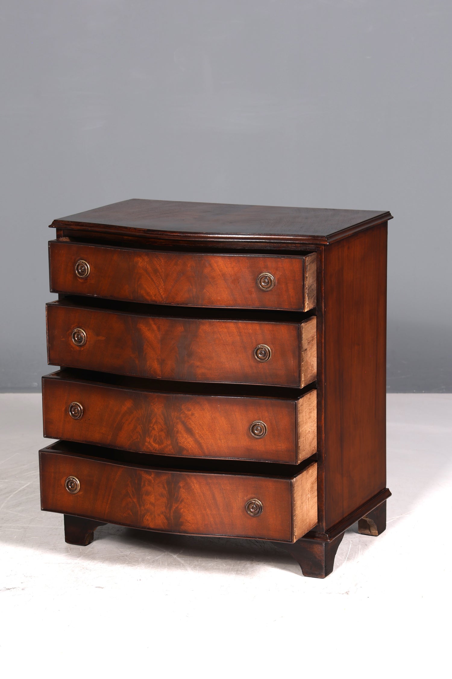 F700 Finition Belle commode anglaise en bois, meuble TV, buffet ancien