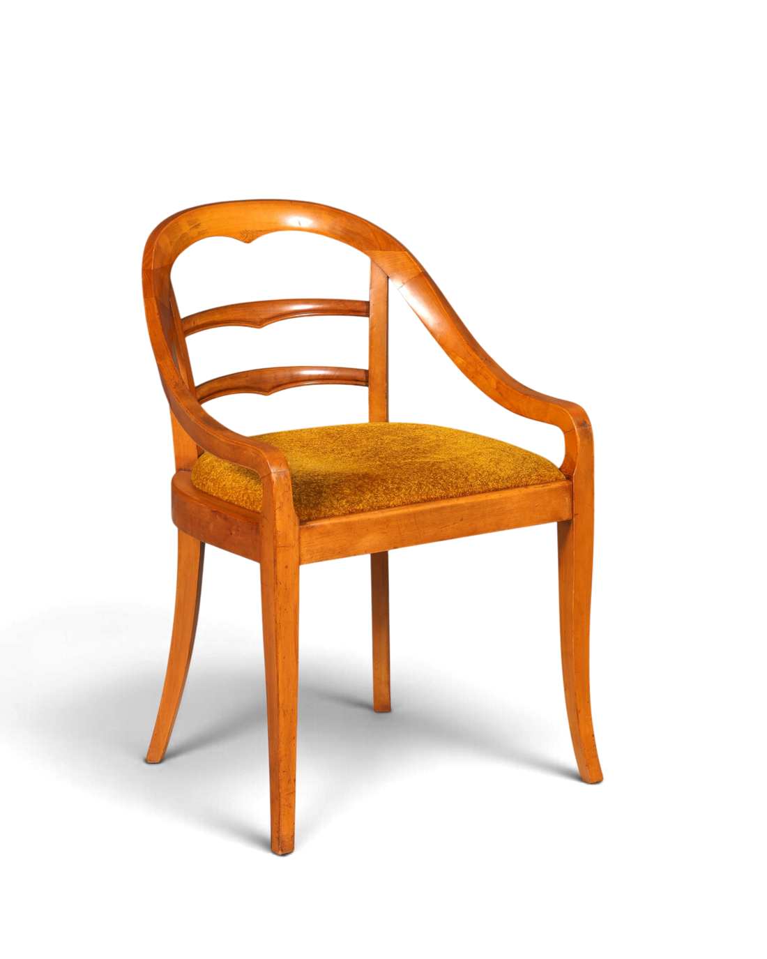 Fauteuil Art nouveau de rêve, fauteuil de secrétaire ancien, chaise de salle à manger, chaise de cuisine, fauteuil rembourré, chaise en bois vintage  