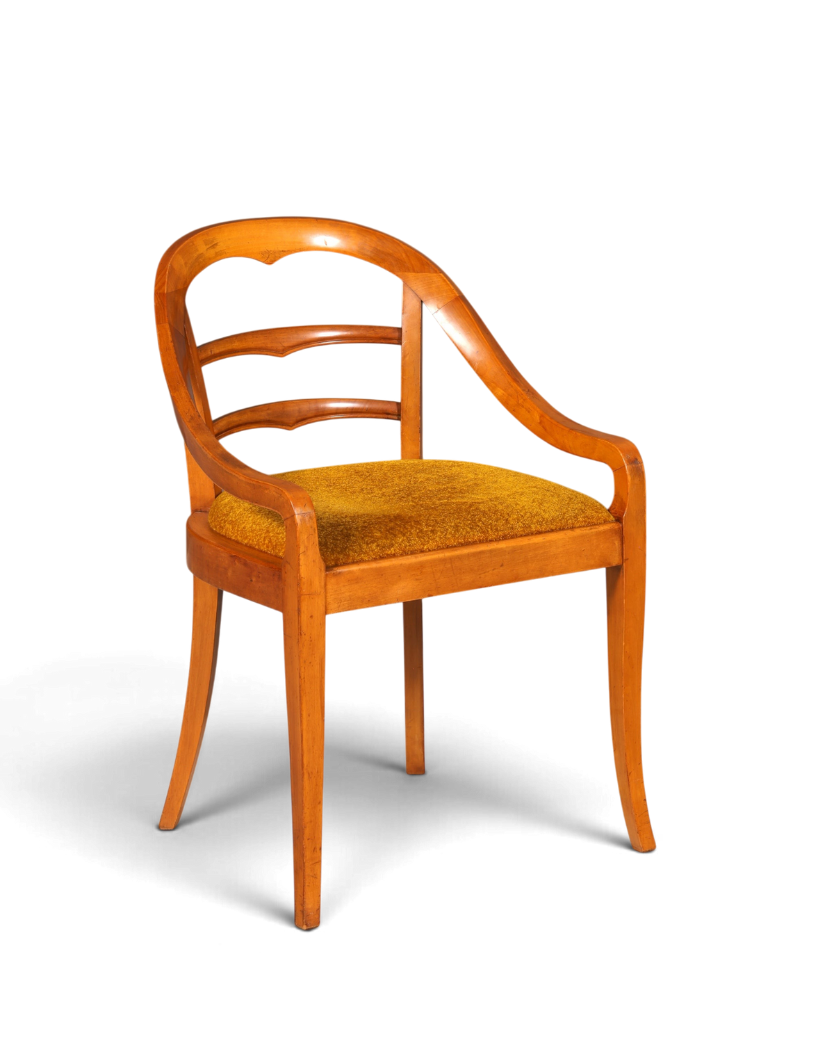 Fauteuil Art nouveau de rêve, fauteuil de secrétaire ancien, chaise de salle à manger, chaise de cuisine, fauteuil rembourré, chaise en bois vintage  