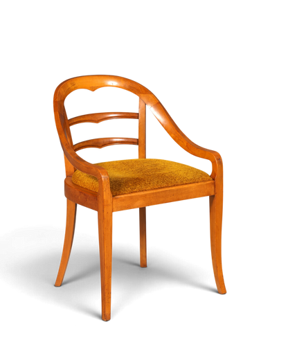 Fauteuil Art nouveau de rêve, fauteuil de secrétaire ancien, chaise de salle à manger, chaise de cuisine, fauteuil rembourré, chaise en bois vintage  
