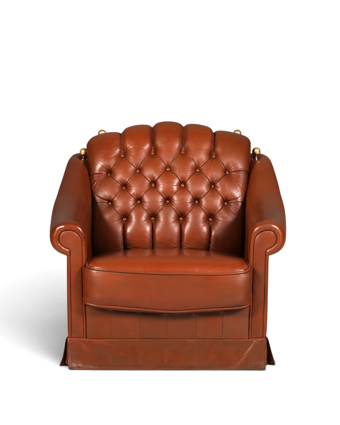 Stilvoller Original Chesterfield Sessel Englischer Armlehnsessel Englisch Herrensessel 2 von 2