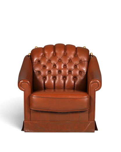 Stilvoller Original Chesterfield Sessel Englischer Armlehnsessel Englisch Herrensessel 2 von 2