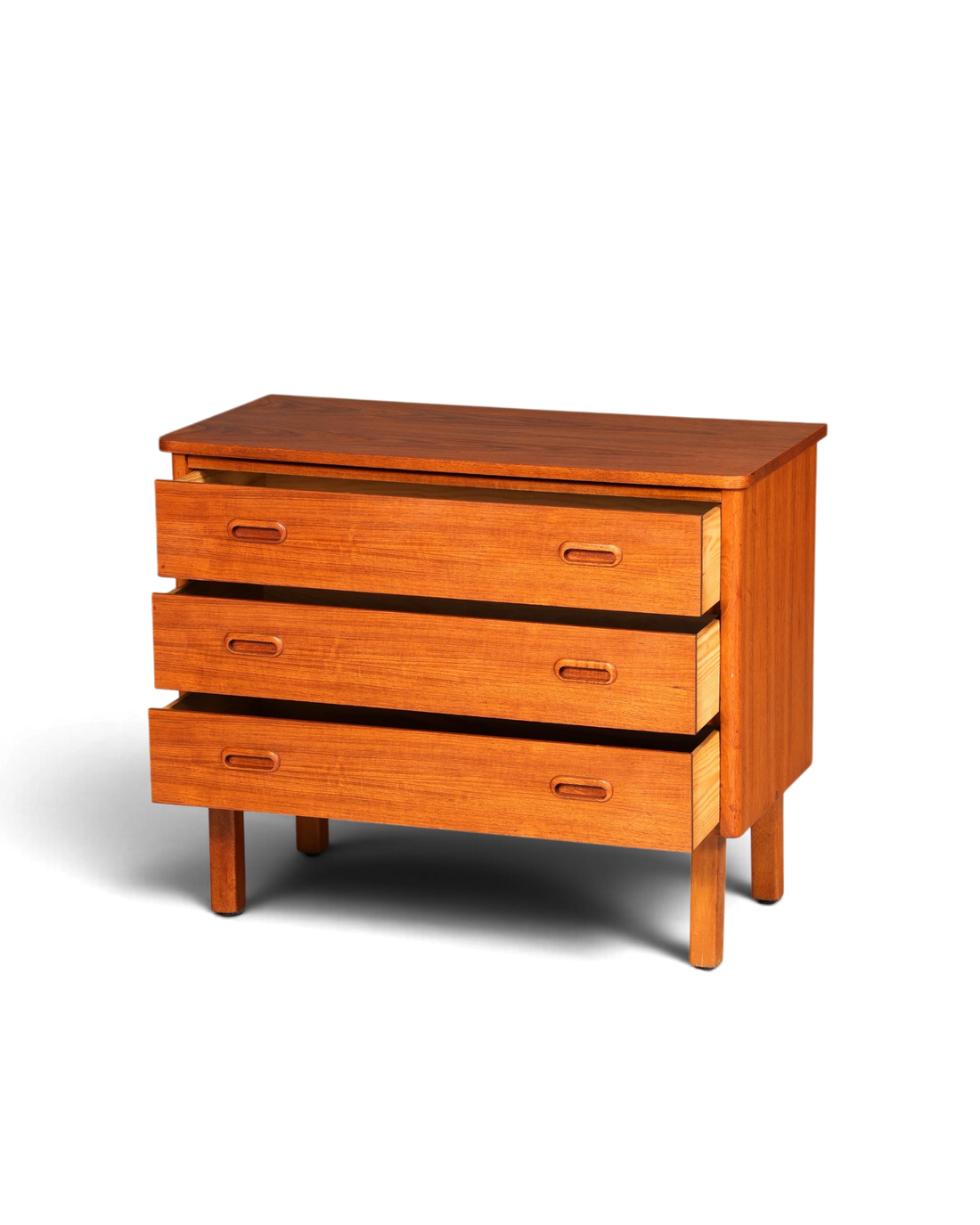 Traumhafte Mid Century Kommode Teak Holz Sideboard Vintage Schubladen Kommode Wäschekommode
