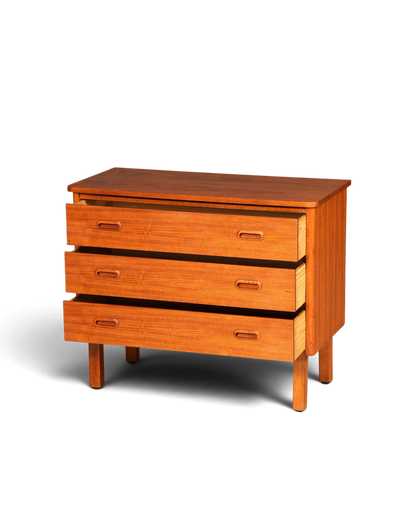 Traumhafte Mid Century Kommode Teak Holz Sideboard Vintage Schubladen Kommode Wäschekommode