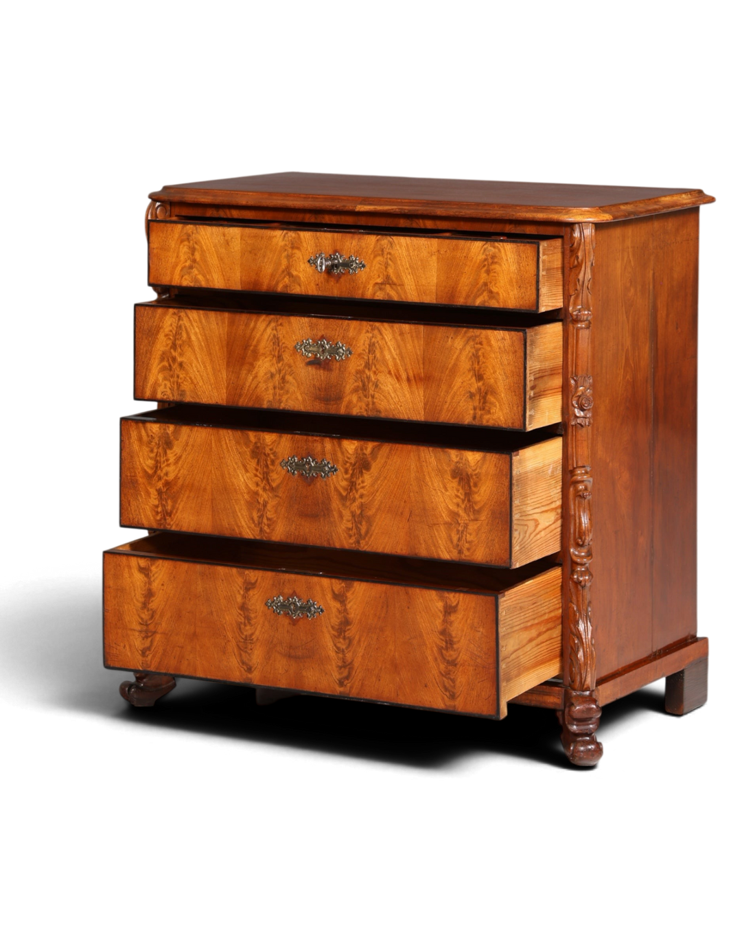 Traumhafte Louis Philippe Kommode Biedermeier Antik Schubladenkommode Sideboard um 1880