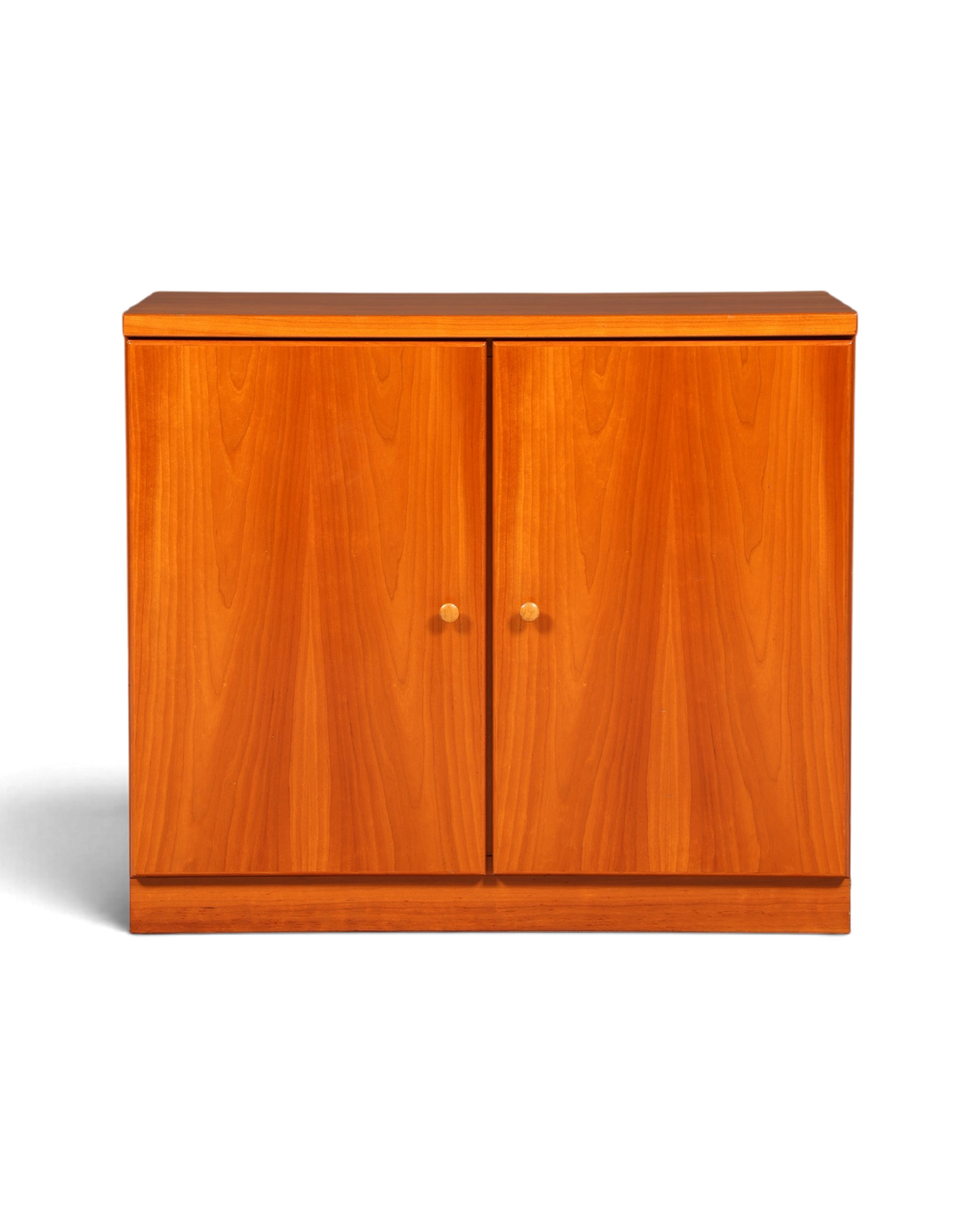 Hauptstadt Möblerei H837 Sideboard aus Teakholz mit zwei Türen und schlichter Front