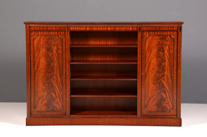 Wunderschönes Heldense Bücherregal Mahagoni Englisch Regal Bookshelf Buchablage Antik Vintage
