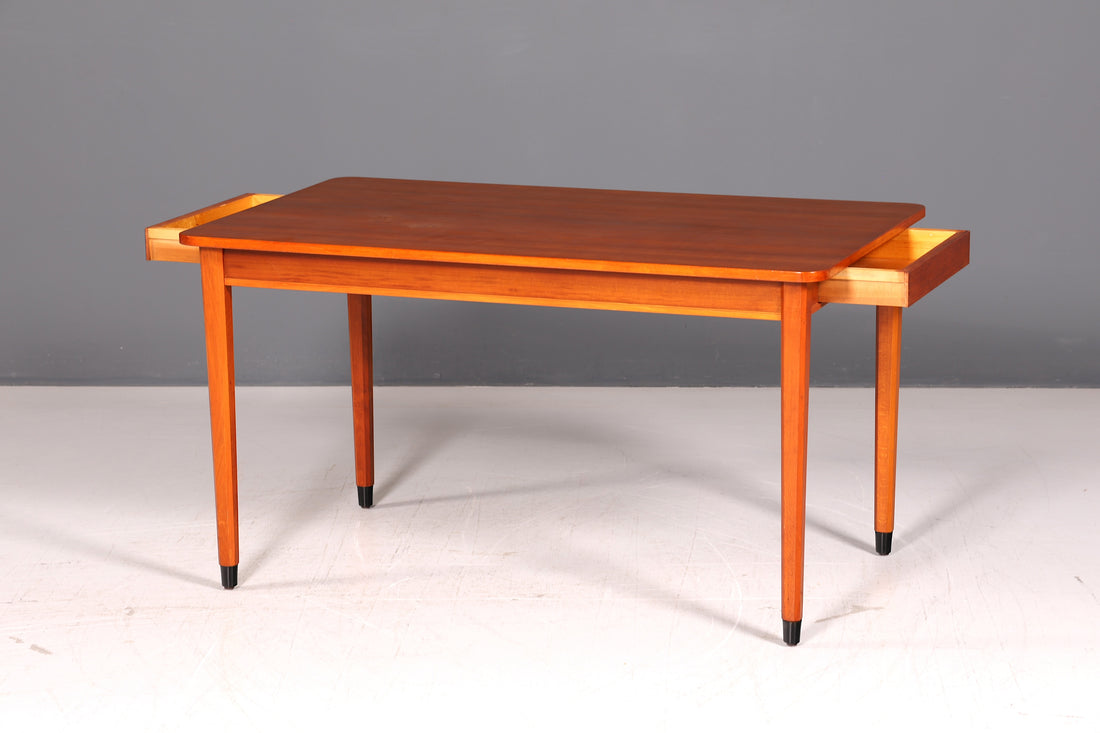Schlichter Mid Century Esstisch Vintage Küchentisch Echt Holz Retro 60er Esszimmertisch Holztisch