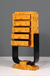 Traumhaftes Art Deco Design Highboard Biedermeier Stil Kommode