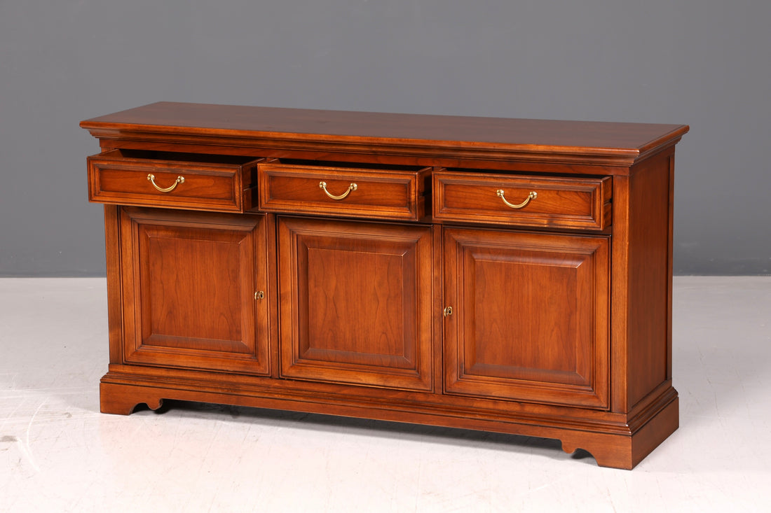 Traumhaftes Original Selva Sideboard Schrank echt Holz Kommode Buffet Anrichte