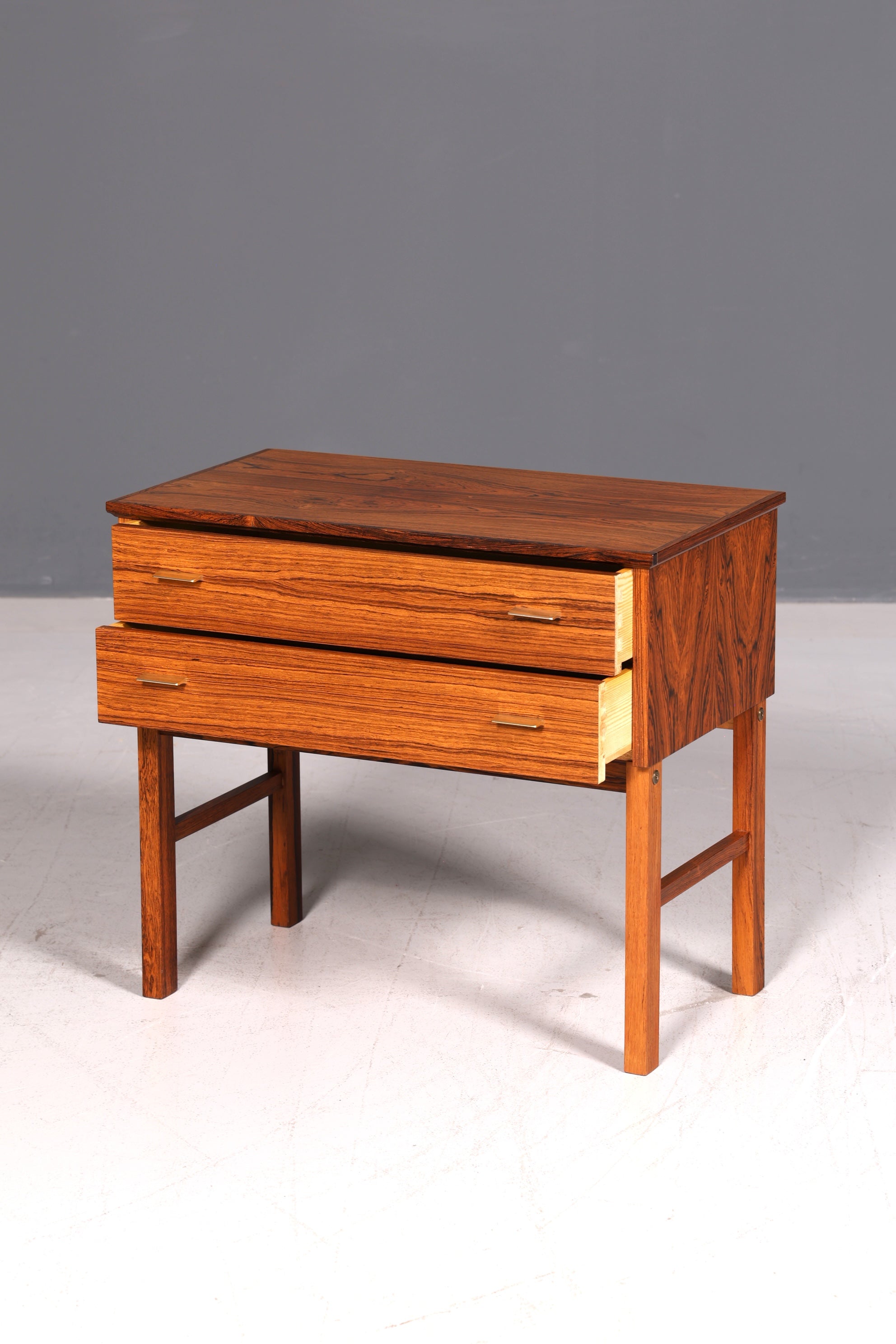 Wunderschöne Mid Century Kommode Vintage Flurkommode Nachttisch Retro 60er Sideboard Holz Skandinavisch