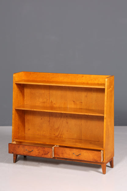 Magnifique bibliothèque vintage des années 1950, en bois véritable.