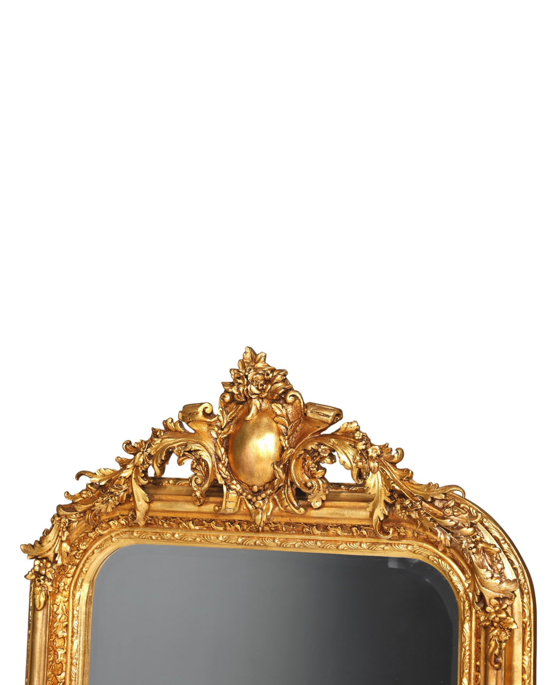 Stilvoller Prunk Barock Stil Wandspiegel Ornamenten Gold Spiegel Flurspiegel Spiegel