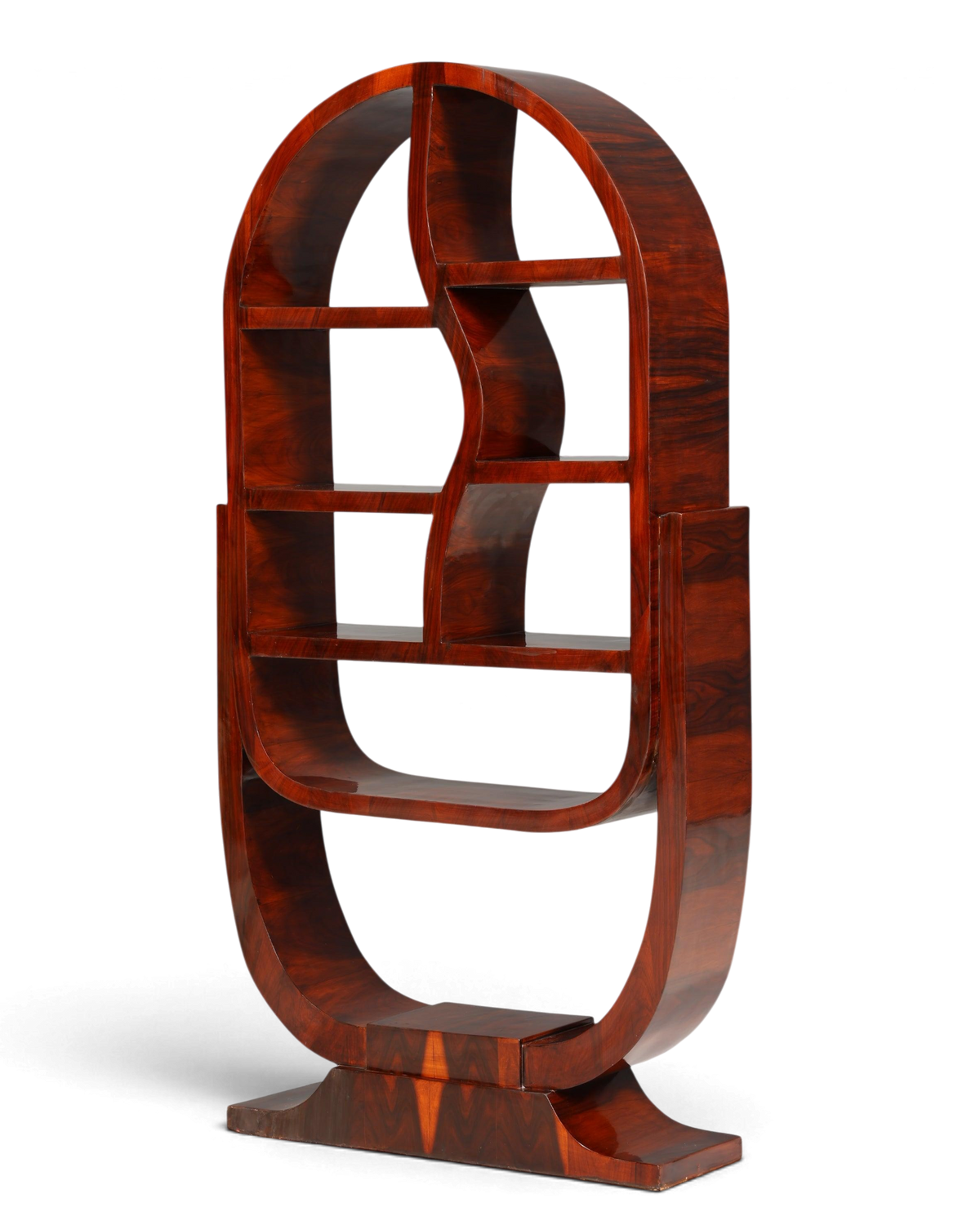 Wunderschönes Art Deco Design Bücherregal Kult Regal Bookshelf