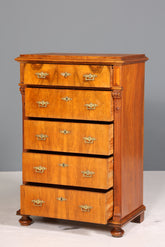 Stilvolle Gründerzeit Kommode Jugendstil Vertiko Schubladenkommode Antik Wäschekommode