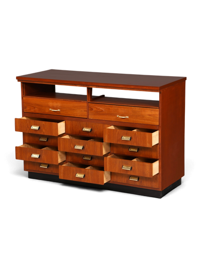 Wunderschöne Mid Century Kommode Vintage Bauhaus Apotheker Schrank Retro Schubladenkommode