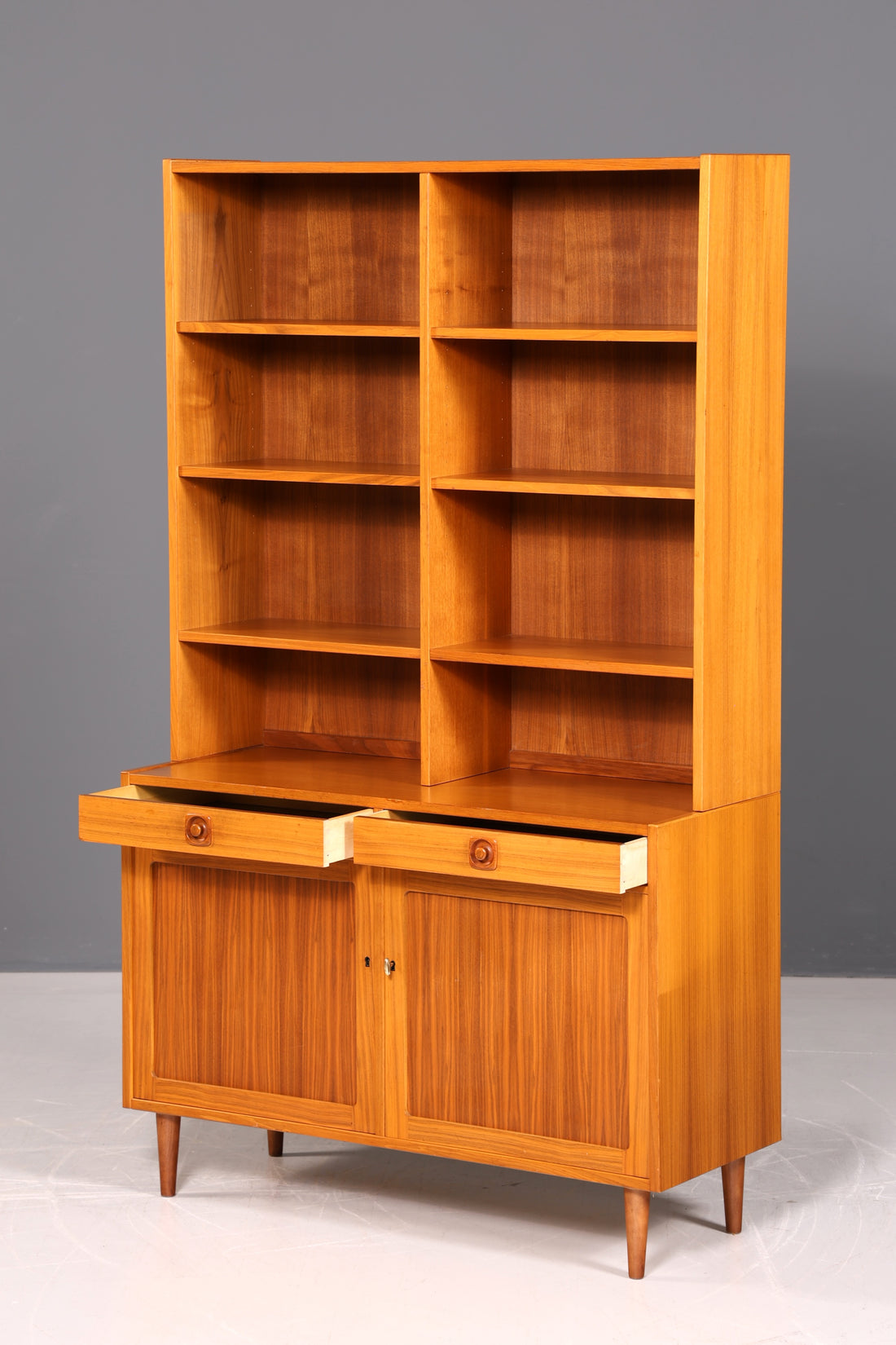 Étagère de rêve Mid Century armoire design danois rétro commode vintage bibliothèque années 60