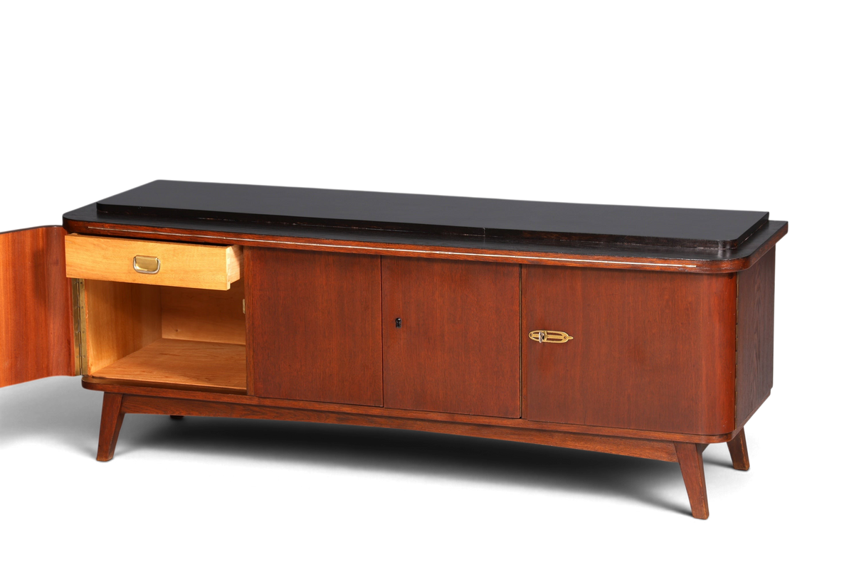 Wunderschönes Mid Century Sideboard Vintage TV Kommode Retro Schrank Longboard 60s