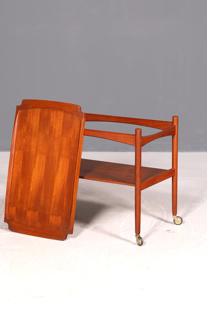 Wunderschöner Mid Century Couchtisch Poul Hundevad Teakholz 1960er Danish Design Vintage Coffee Table