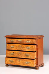 Wunderschöne Gründerzeit Kommode Louis Philippe Nussbaum Schubladen Kommode Sideboard um 1880