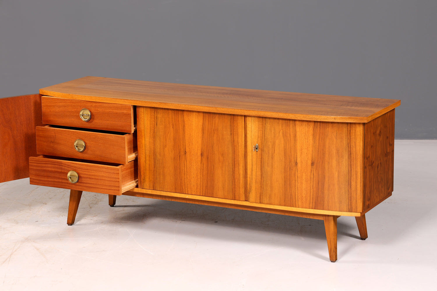 Wunderschönes Mid Century Sideboard Vintage TV Kommode 60er Schrank Lowboard Retro