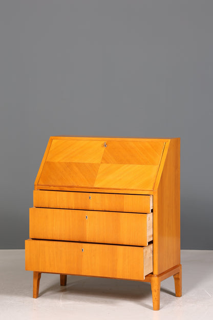 Schlichter Sekretär im Biedermeier Stil um 1930 echt Holz Schreibmöbel Kommode