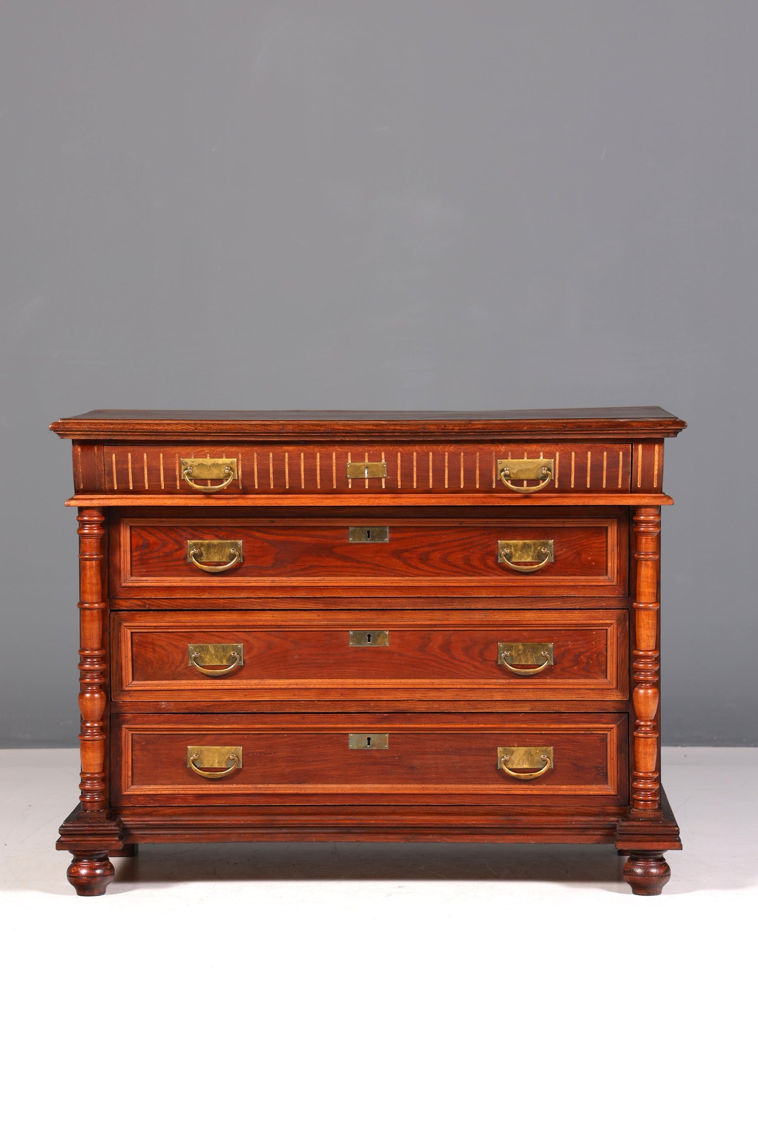 Wunderschöne Gründerzeit Kommode Jugendstil Antik Sideboard Schubladenkommode