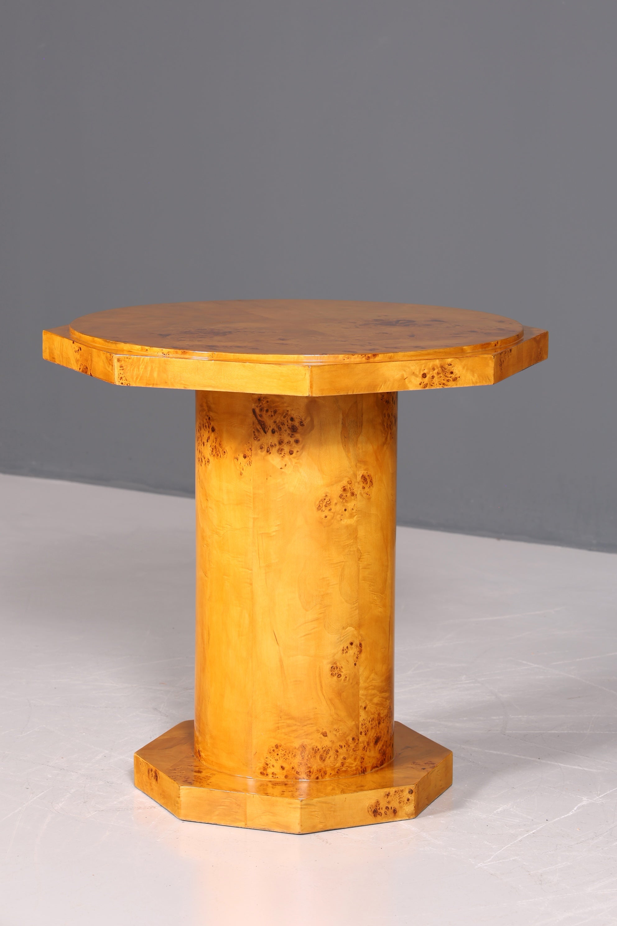 Table de salle à manger de style Art déco onirique, style antique, en bouleau, table de cuisine, table de salle à manger