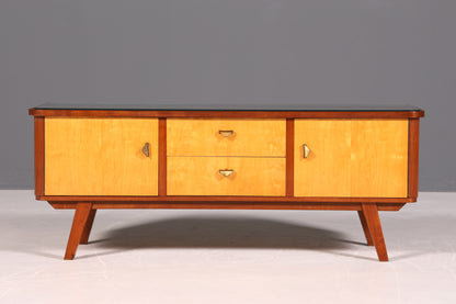 G105 Finish Wunderschönes Mid Century Sideboard Vintage TV Kommode 60s Schrank