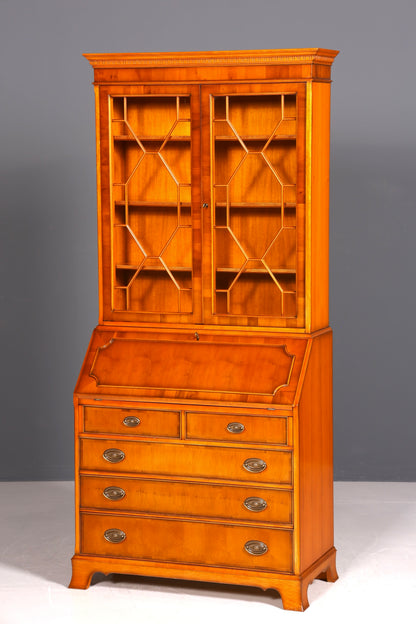 Secrétaire anglais élégant, bureau Heldense d&