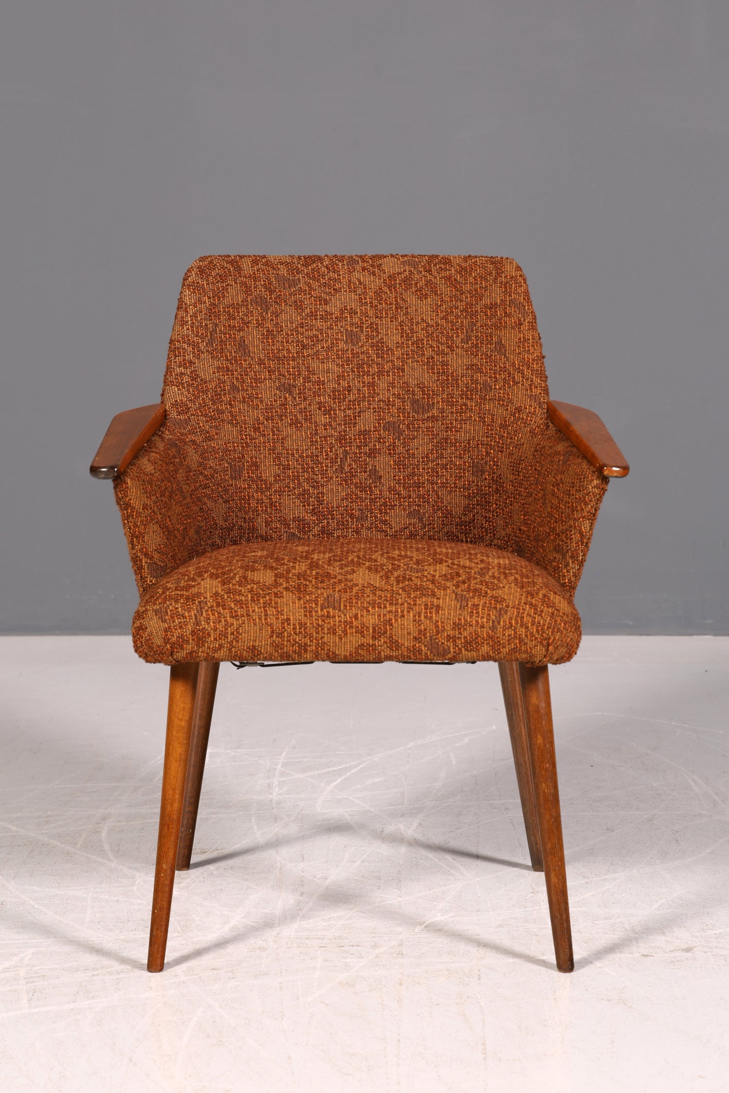 Wunderschöner Mid Century Stuhl Retro Armlehnstuhl Cocktailstuhl Küchenstuhl Sekretär Stuhl 4 von 4