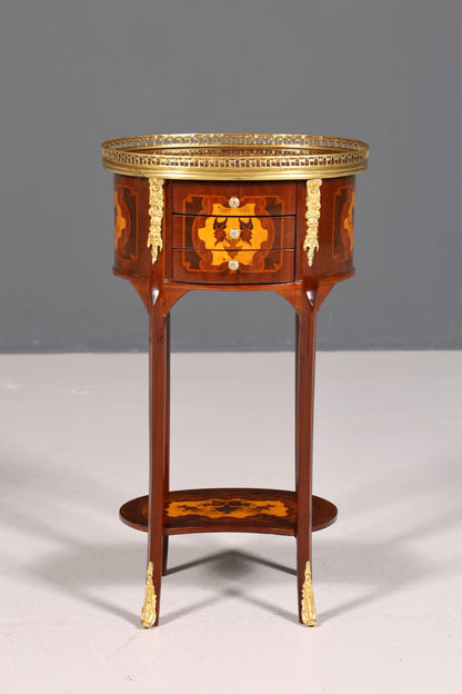 Edler Barock Louis XV Stil Beistelltisch Ablagetisch Kommode Antik Stil