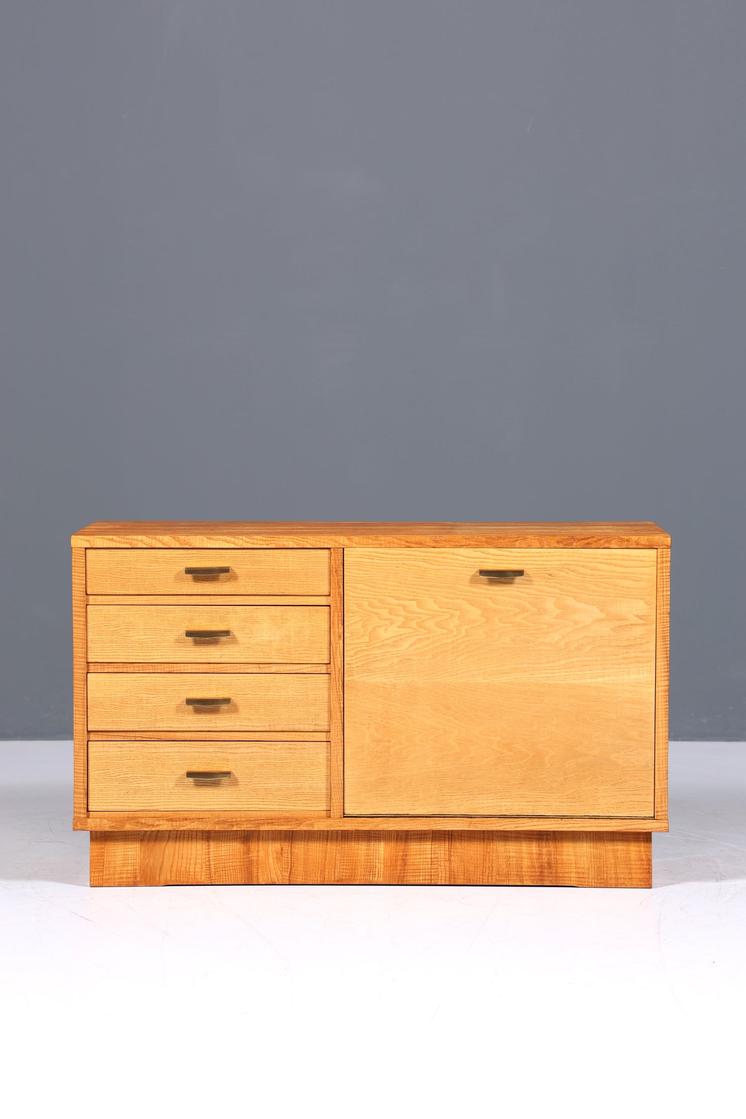 Buffet de style Mid-Century, meuble TV vintage des années 60, commode pliante, meuble pliant