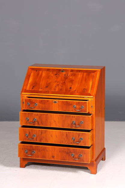 Magnifique secrétaire anglais, en bois d&