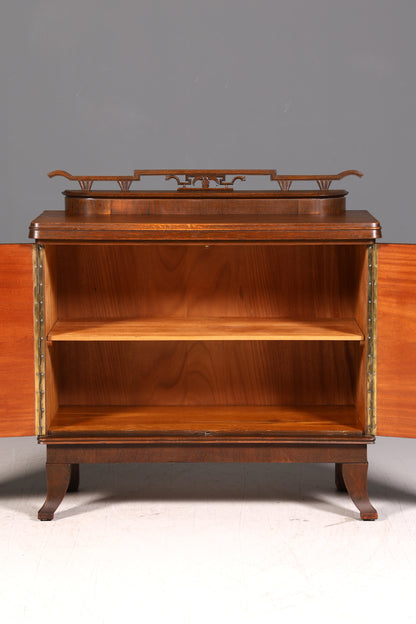 Traumhafter Jugendstil Schrank Eiche Antik Sideboard Buffet Anrichte Kommode