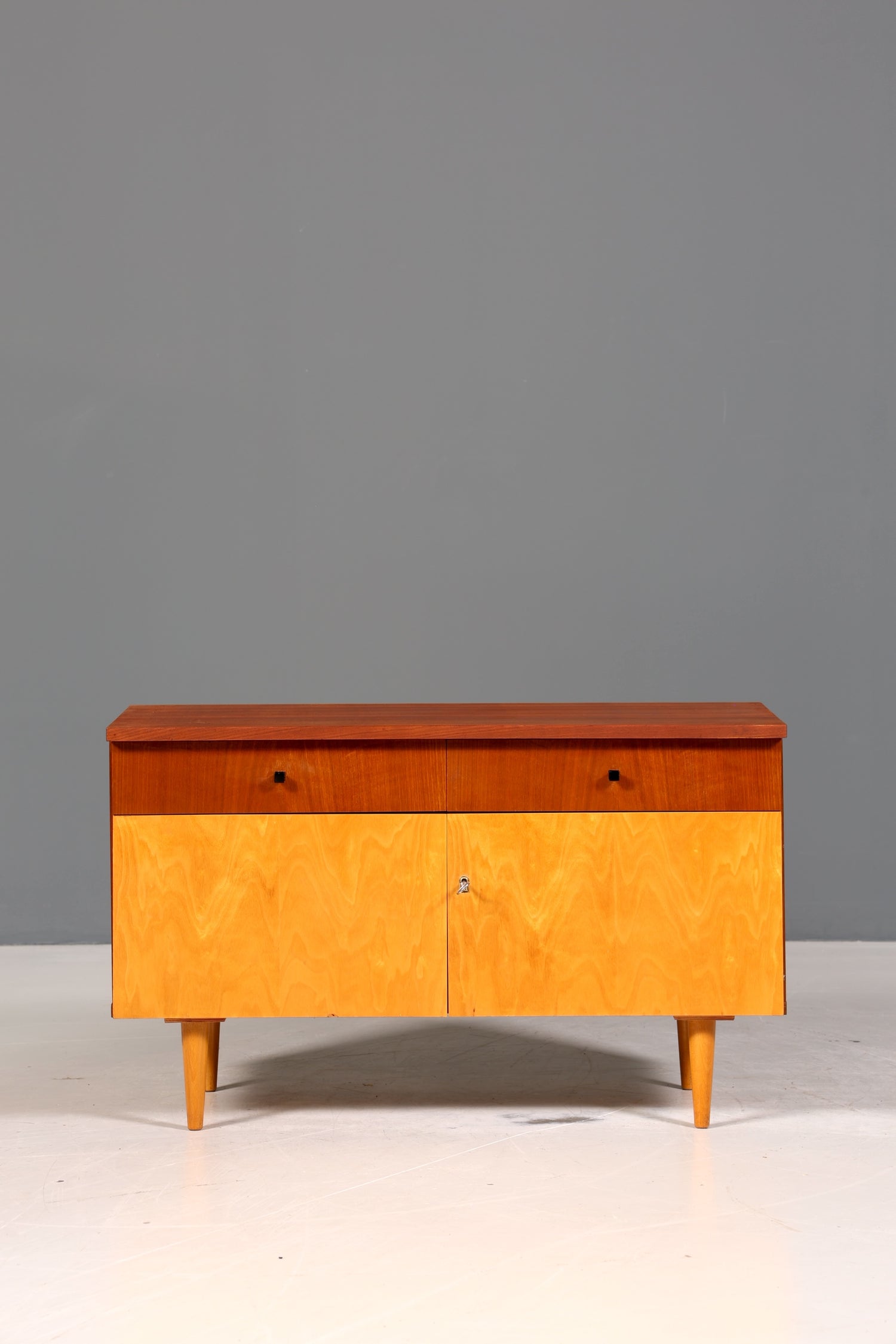 Wunderschöne Mid Century Kommode Vintage Flur Kommode 60s Retro Schrank