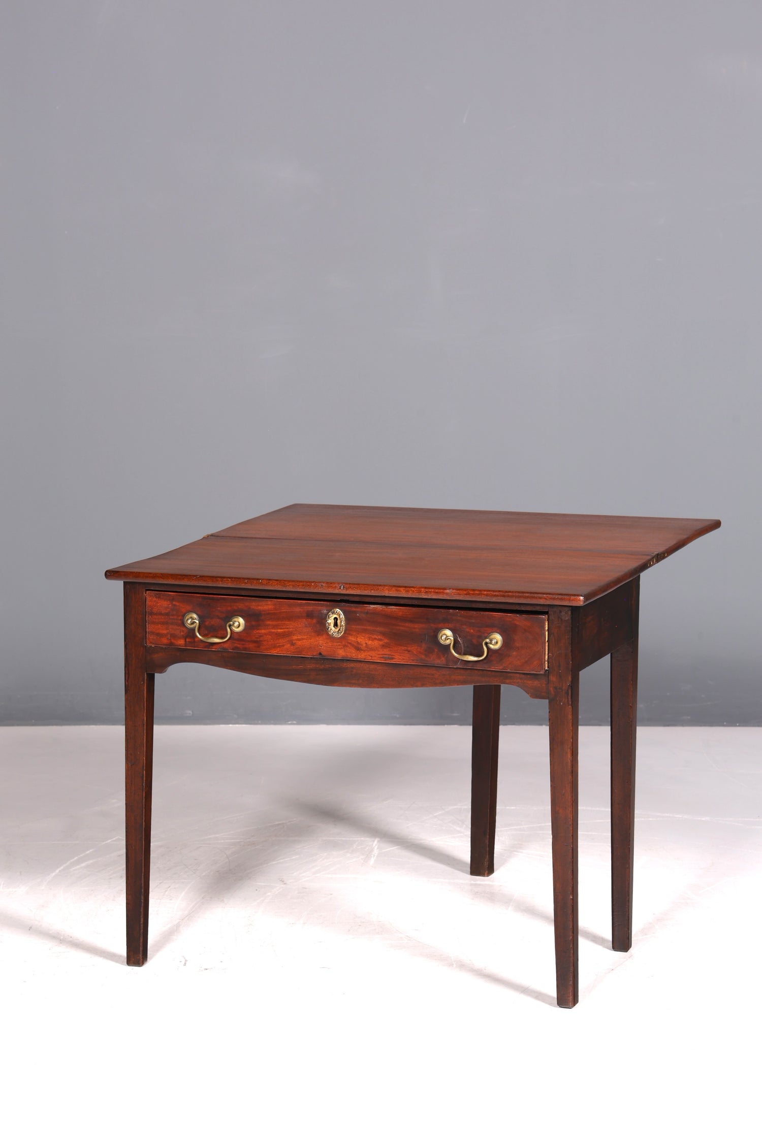 Table anglaise de rêve, console pliante, bureau, bois véritable, antique, table de jeu, table de cuisine, table à manger