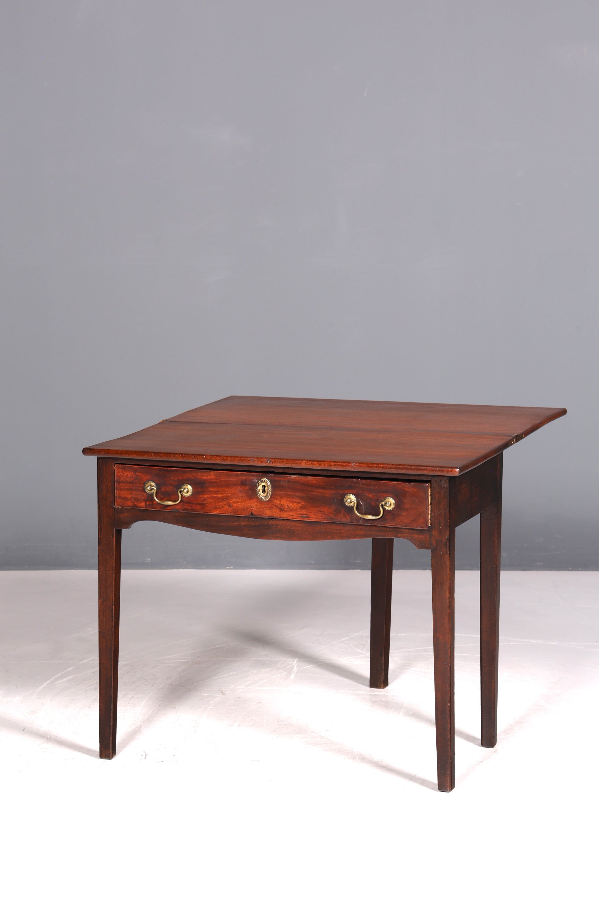 Table anglaise de rêve, console pliante, bureau, bois véritable, antique, table de jeu, table de cuisine, table à manger