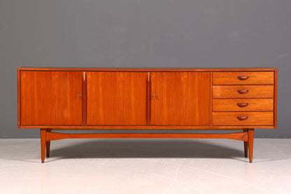 Beeindruckendes Original Heinrich Althoff Sideboard Teak Holz TV Kommode Vintage Schrank 60s