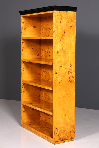 Magnifique étagère de style Art déco, étagère culte, étagère à livres, étagère de rangement pour livres, étagère de bibliothèque