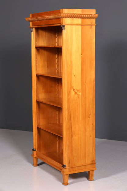 Traumhaftes Regal im Biedermeier Stil Antik Bücherregal Weichholz Buchablage