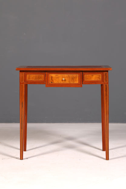Wunderschöner filigraner Schreibtisch French Desk Antik Stil echt Holz Bürotisch Office Table