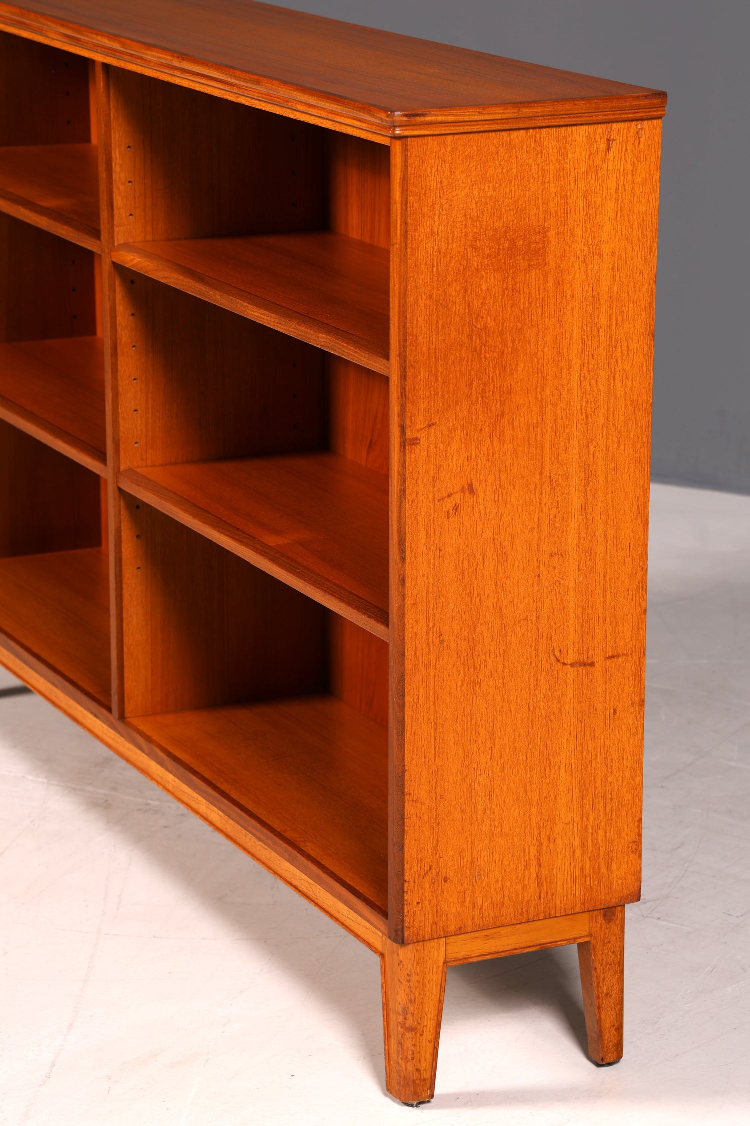Wunderschönes Mid Century Regal Vintage Bücherregal 60er Jahre Holz Buchablage Regal