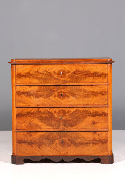 Commode ancienne Biedermeier Louis Philippe, d&