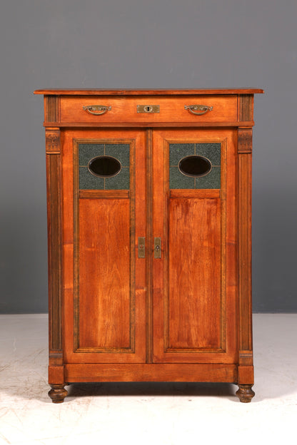 Traumhaftes Jugendstil Vertiko Gründerzeit Schrank Antik Highboard Kommode Buffet Vintage