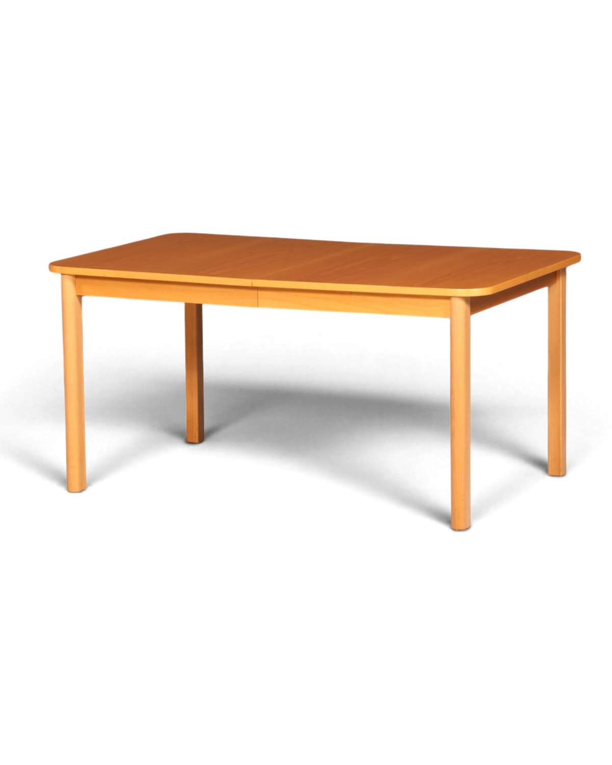 Schlichter Mid Century Esstisch ausziehbarer Vintage Tisch Retro Küchentisch