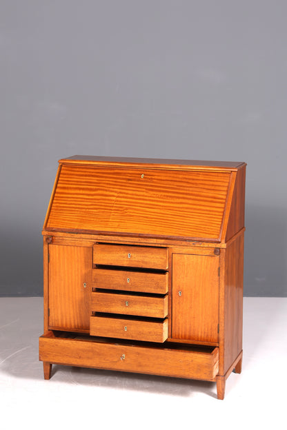 Secrétaire anglais de style onirique, en bois véritable, ancien, vers 1900, meuble de rangement, bureau à écrire