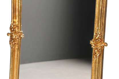 Traumhafter Prunk Barock Stil Standspiegel Gold Antik Stil Ornament Flurspiegel Spiegel