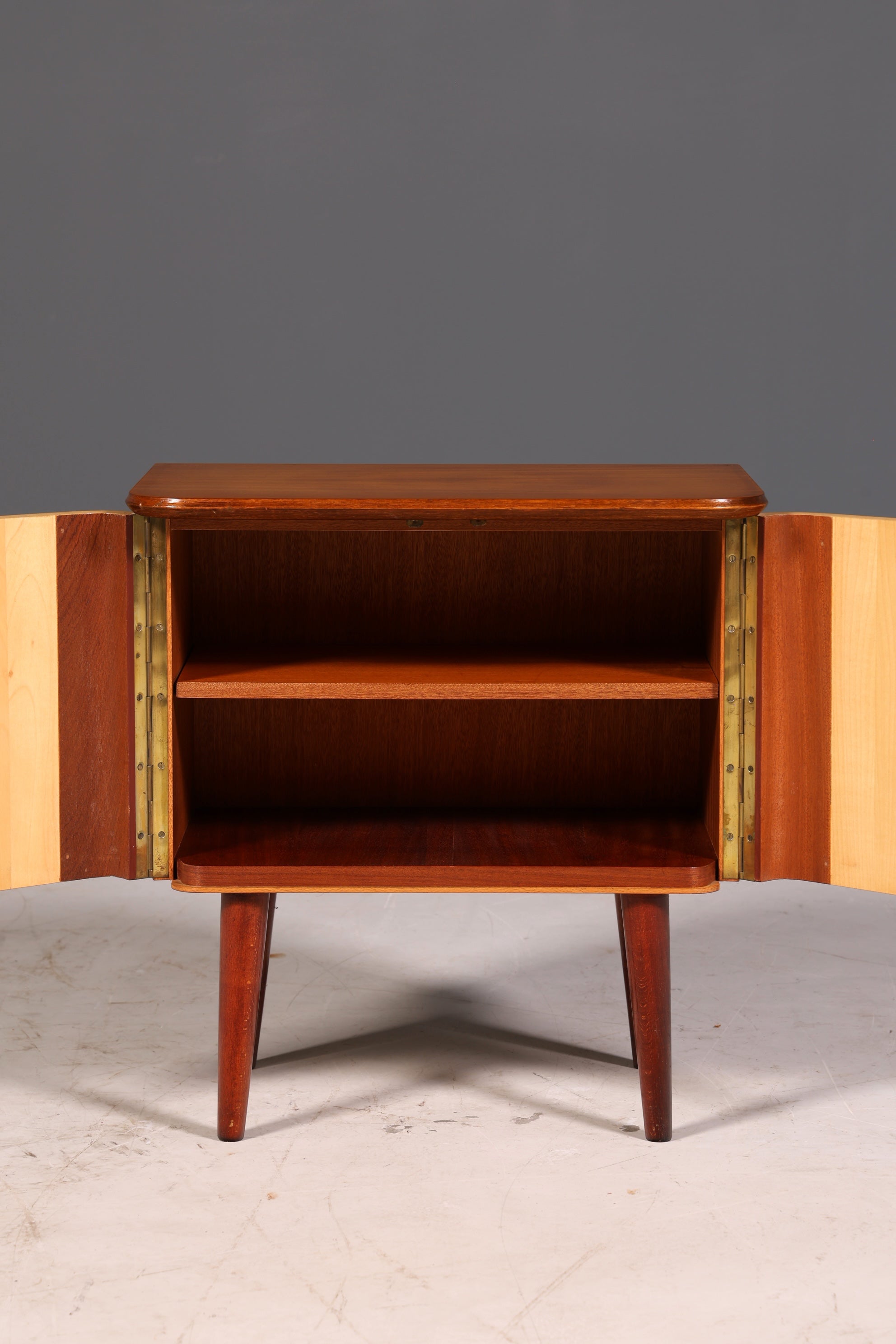 Wunderschöne Mid Century Kommode Vintage Nachttisch 60er Beistellkommode Retro echt Holz