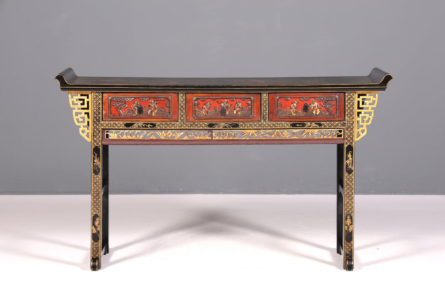 Magnifique console chinoise, table d&